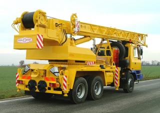 Teleskopické autojeřáby CKD Mobilni Jeraby AD 20