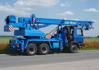 Teleskopické autojeřáby CKD Mobilni Jeraby AD 20