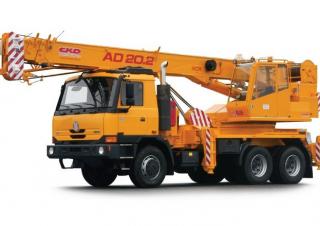 Teleskopické autojeřáby CKD Mobilni Jeraby AD 20
