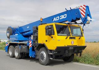 Teleskopické autojeřáby CKD Mobilni Jeraby AD 30