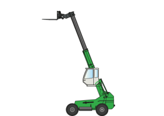 Teleskopické manipulátory Sennebogen 305 XL