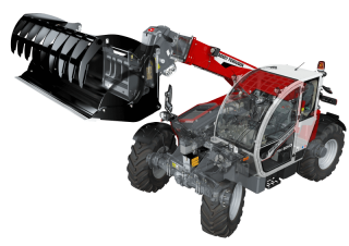 Teleskopické manipulátory Massey Ferguson TH.8043 H 
