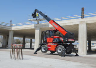 Teleskopické nakladače s horní konstrukcí Manitou MRT-X 1845