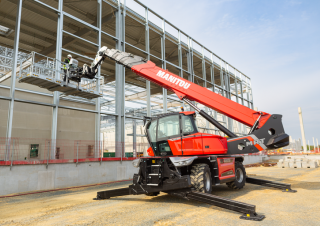 Teleskopické nakladače s horní konstrukcí Manitou MRT-X 3060