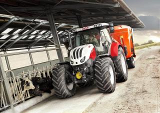 Vozidla Komunální traktory Steyr 4115 Profi