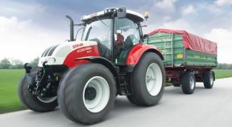 Traktory 4WD Steyr 4120 Profi Profi
