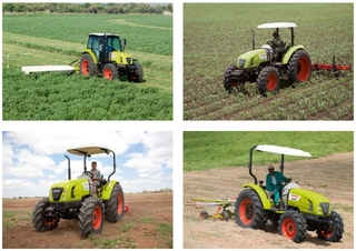 Traktory 4WD Claas Talos 240