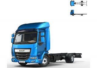 Kamiony Tuhé podvozky DAF LF 150 FA