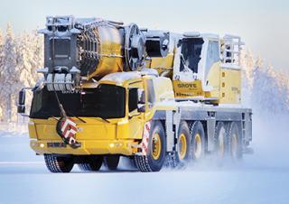 Univerzální terénní jeřáby Grove GMK5200-1 