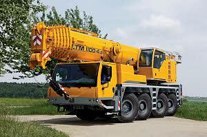 Univerzální terénní jeřáby Liebherr LTM 1100-4.2 