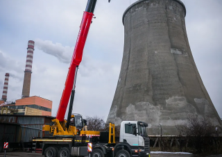 Univerzální terénní jeřáby Sany SPC400