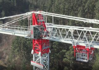 Věžové trolejové jeřáby s horní otočí Jaso J800.48