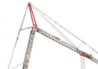Věžové trolejové jeřáby se spodní otočí Terex Comedil (Zeppelin) CBR 40 H
