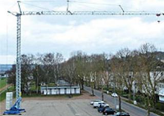 Věžové trolejové jeřáby se spodní otočí KSD TK 4515 (2,5m)