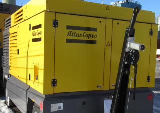 Vzduchové kompresory Stacionární vzduchové kompresory - dieslové, elektrické a benzínové Atlas Copco DrillAir H32