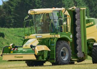 Žací lišty s kondicionérem Krone Big M 450 CV