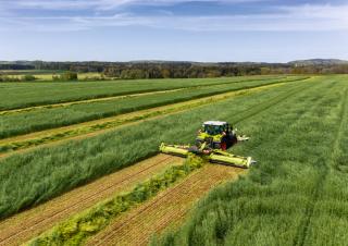 Zadní diskové žací lišty bez kondicionéru Claas Disco 9300 Direct Swather