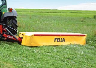 Zadní diskové žací lišty bez kondicionéru Fella SM 168 InLine