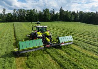Zadní diskové žací lišty s kondicionérem Claas Disco 9300 C Auto Swather 