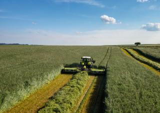 Zadní diskové žací lišty s kondicionérem Claas Disco 9700 RC Auto Swather 