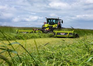 Zadní diskové žací lišty s kondicionérem Claas Disco 9700 RC Auto Swather 