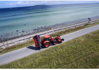 Zadní diskové žací lišty s kondicionérem Kubota DMC6336T