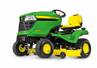 Zahradní traktory a ridery John Deere X350