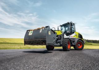 Zemědělské kolové nakladače Claas Torion 738 T Sinus