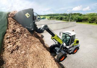 Zemědělské kolové nakladače Claas Torion 738 T Sinus