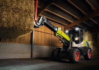 Zemědělské kolové nakladače Claas Torion 738 T Sinus