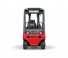 Čelní vysokozdvižné elektrické vozíky Linde E35RHL Std.