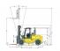 Hyster H10.00XM 6 Rozměry a Velikost