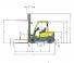 Hyster H2.0FT Rozměry a Velikost