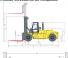 Hyster H28XM 12 Rozměry a Velikost
