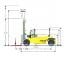 Hyster H44.00XMS 12 Rozměry a Velikost