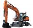Kolová rypadla Doosan DX190W-5