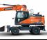 Kolová rypadla Doosan DX210W-7