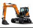 Kolová rypadla Doosan DX57W-7