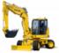 Kolová rypadla Komatsu PW118MR-8