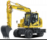 Kolová rypadla Komatsu PW158-11E0