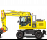 Kolová rypadla Komatsu PW180-10