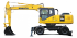 Kolová rypadla Komatsu PW200-7E0