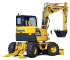 Kolová rypadla Komatsu PW98MR-8