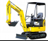 Minirypadla Komatsu PC16R-3HS