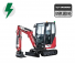 Elektrická pásová rypadla Yanmar SV17e