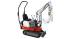 Minirypadla Takeuchi TB 108 Hybrid