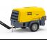 Vzduchové kompresory Přenosné vzduchové kompresory - dieslové, elektrické a benzínové Atlas Copco XAS 68 KdG 12 kVA