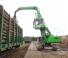Manipulátory s materiálem Sennebogen 821R E