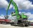 Manipulátory s materiálem Sennebogen 840R E