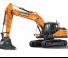 Pásová rypadla Doosan DX210-7